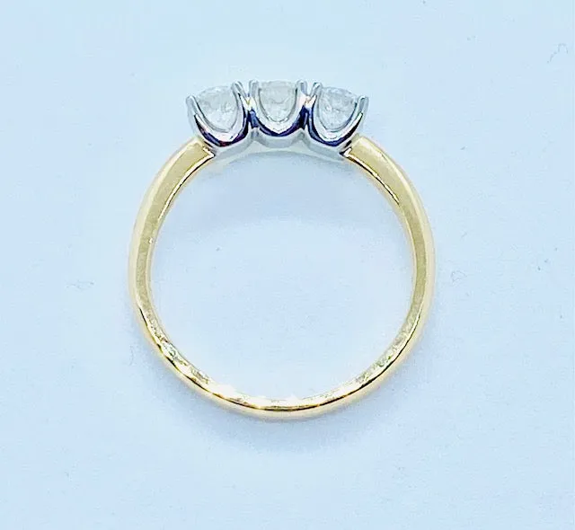 14K White Gold Certified Canadian Diamond Anniversary Ring