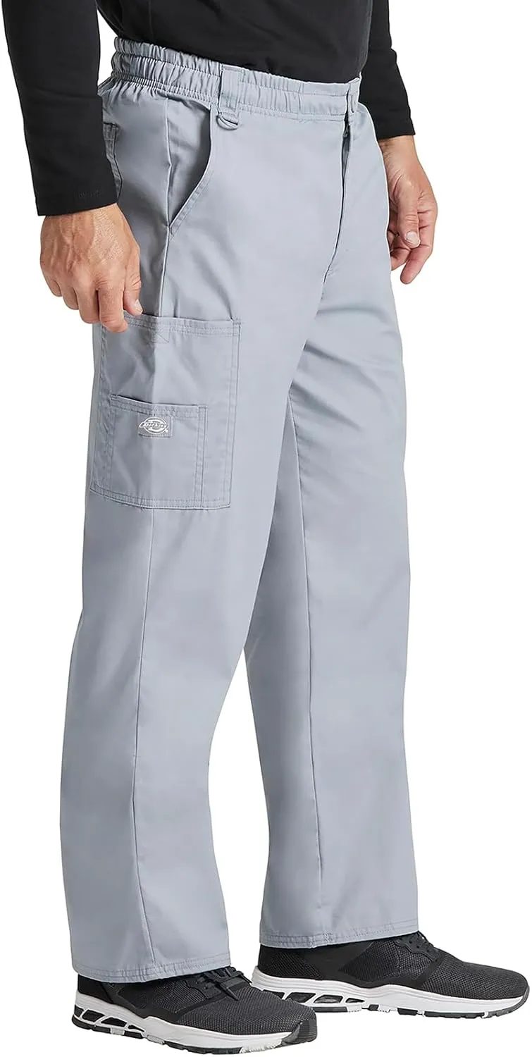 Dickies Men's Pull-On Pant with 7 Pockets Elastic Waistband with Button Closure 81006