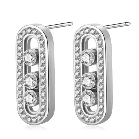 Earrings for Women Handmade Stud Earrings for Women Trendy Stainless Steel Stud Earrings for Women's Flat Back Earrings for Women, Men, and Girls Silver Fashionable Stylish Earring Studs