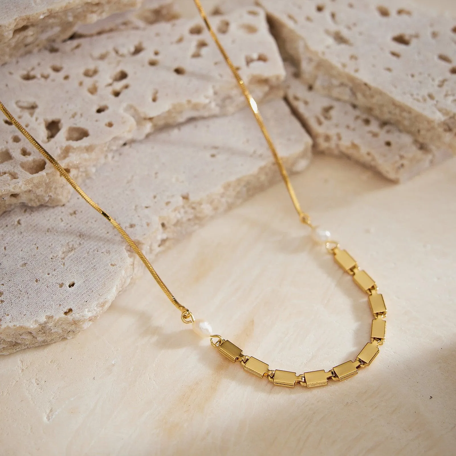 Pearl Chain Necklace