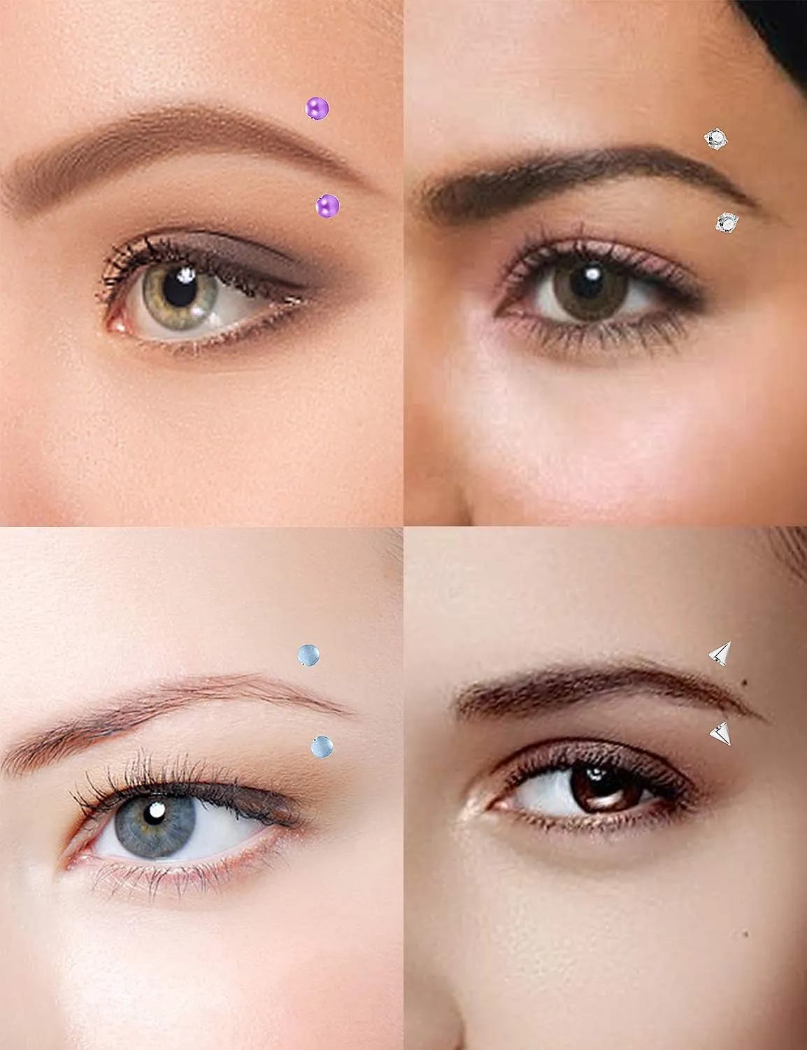 SCERRING 16G Eyebrow Rings Tragus Helix Rook Daith Earrings Lip Ring Barbell Body Piercing Jewelry Retainer 6mm 8mm 10mm 20-30PCS