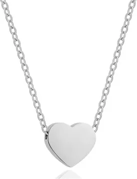 Small Heart Urn Necklaces for Ashes for Women Men Cremation Jewelry Memorial Keepsake Pendant Stainless Steel Urn Locket for Human Ashes Holder
